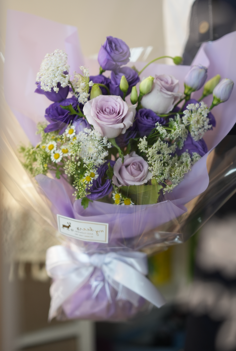 FQ040- Lavender Grace 玫瑰花束|畢業花束|生日花束|感恩花束|週年紀念花束|升職榮休花束